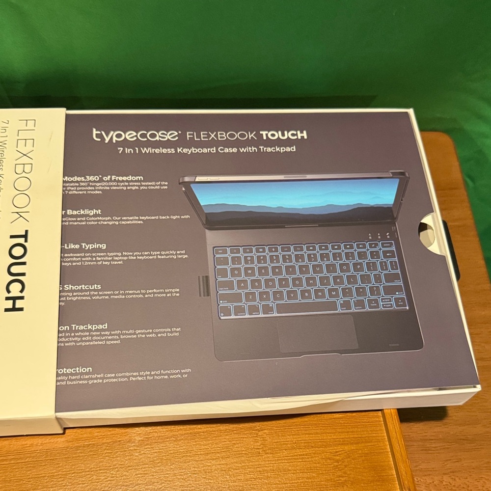 FLEXBOOK TOUCH Light Pink type case with Trackpad - Picture 3 of 6